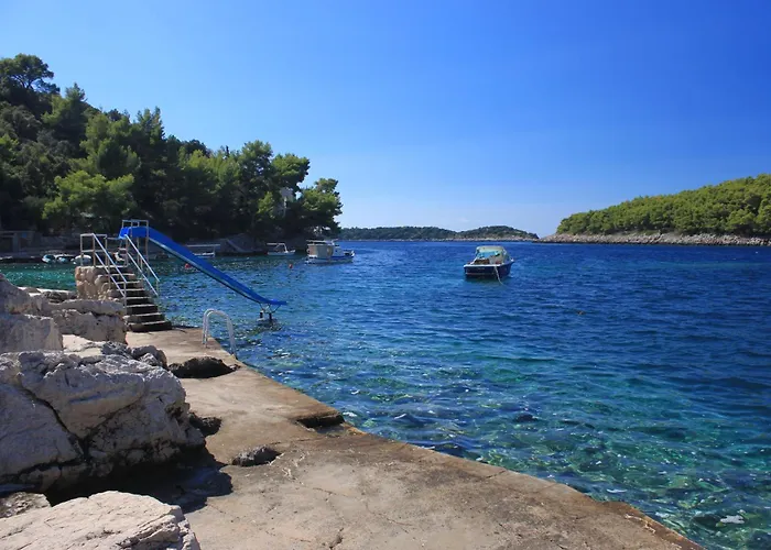 Seaside Family Friendly House With A Swimming Pool Grscica, Korcula - 23487 * Blato (Korcula)